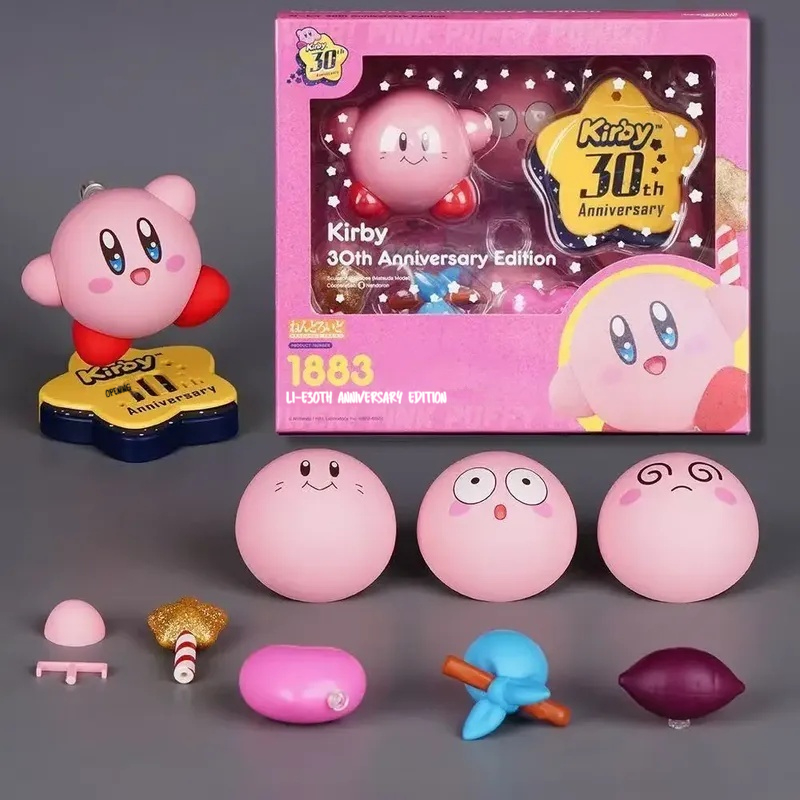 Kids Toys Xmas 2025 - Figurine de dessin animé Kirby 2025,