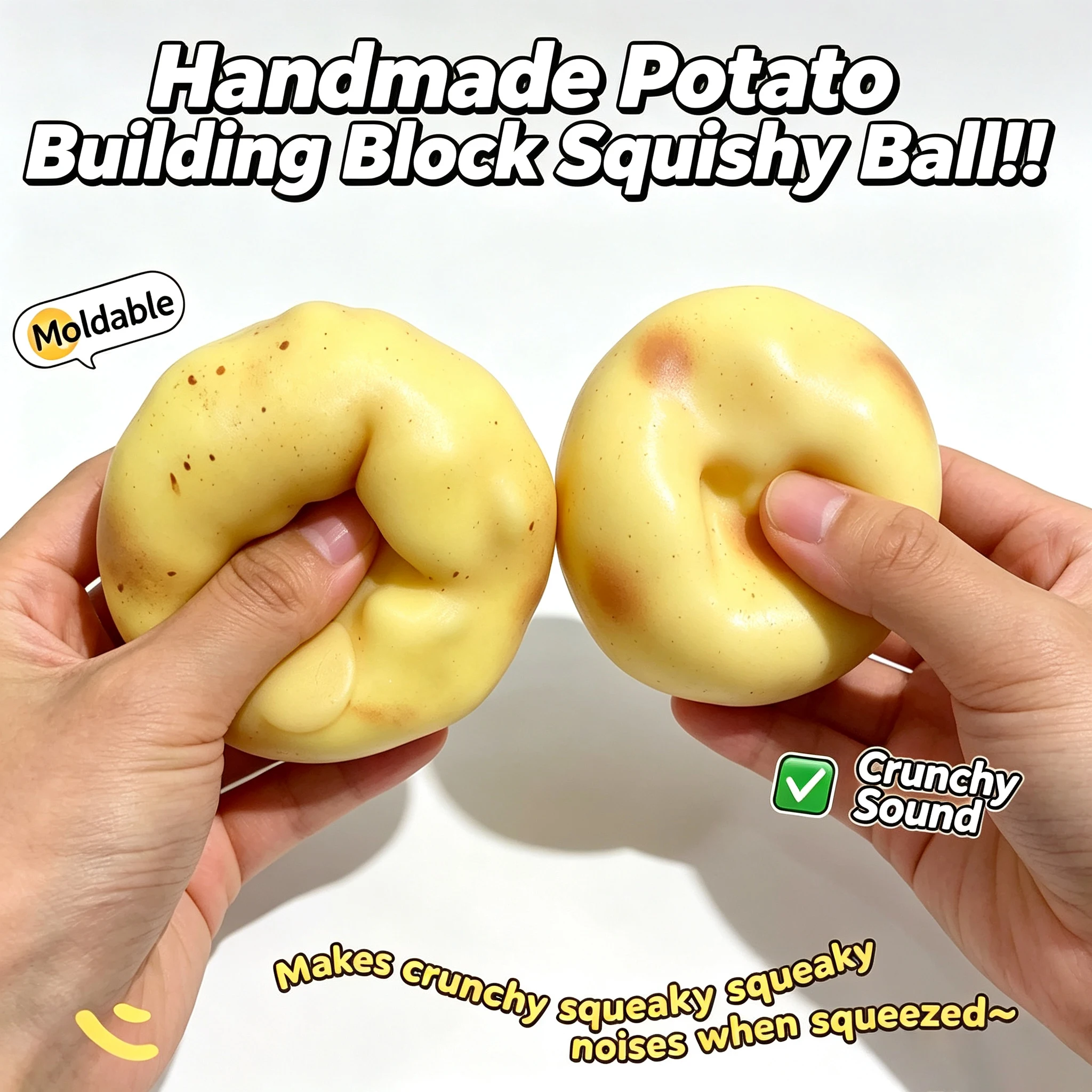 Sensory Fidget Toys - Balle anti-stress en forme de pomme