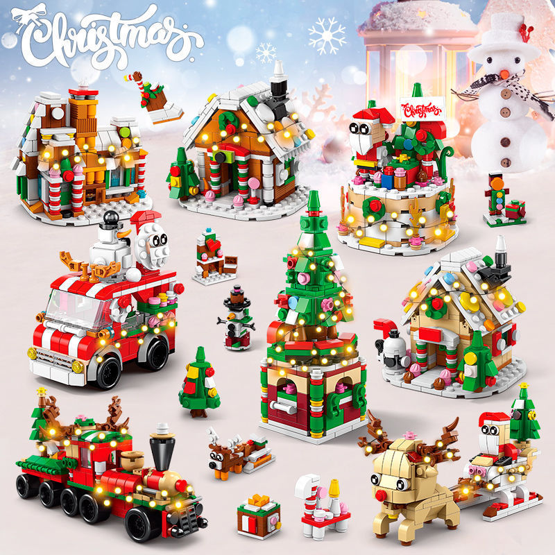 Kids Toys Xmas 2025 - Kit de blocs de construction 10-en-1