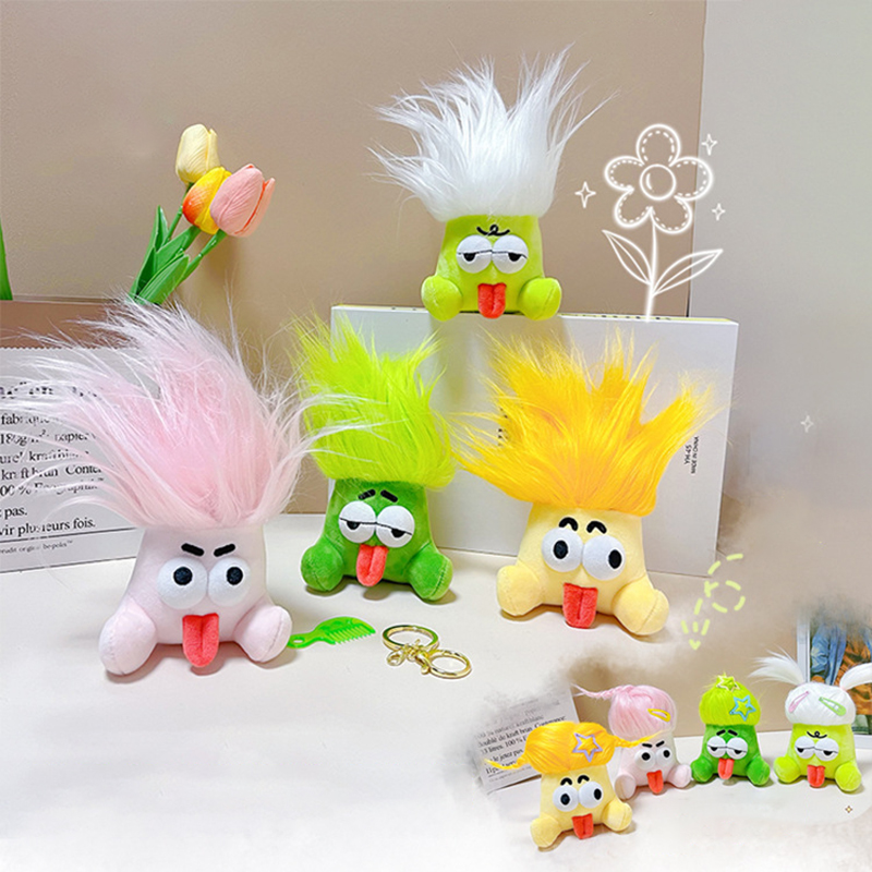 Kids Quirky Toys - Porte-clés drôle de dessin animé pour