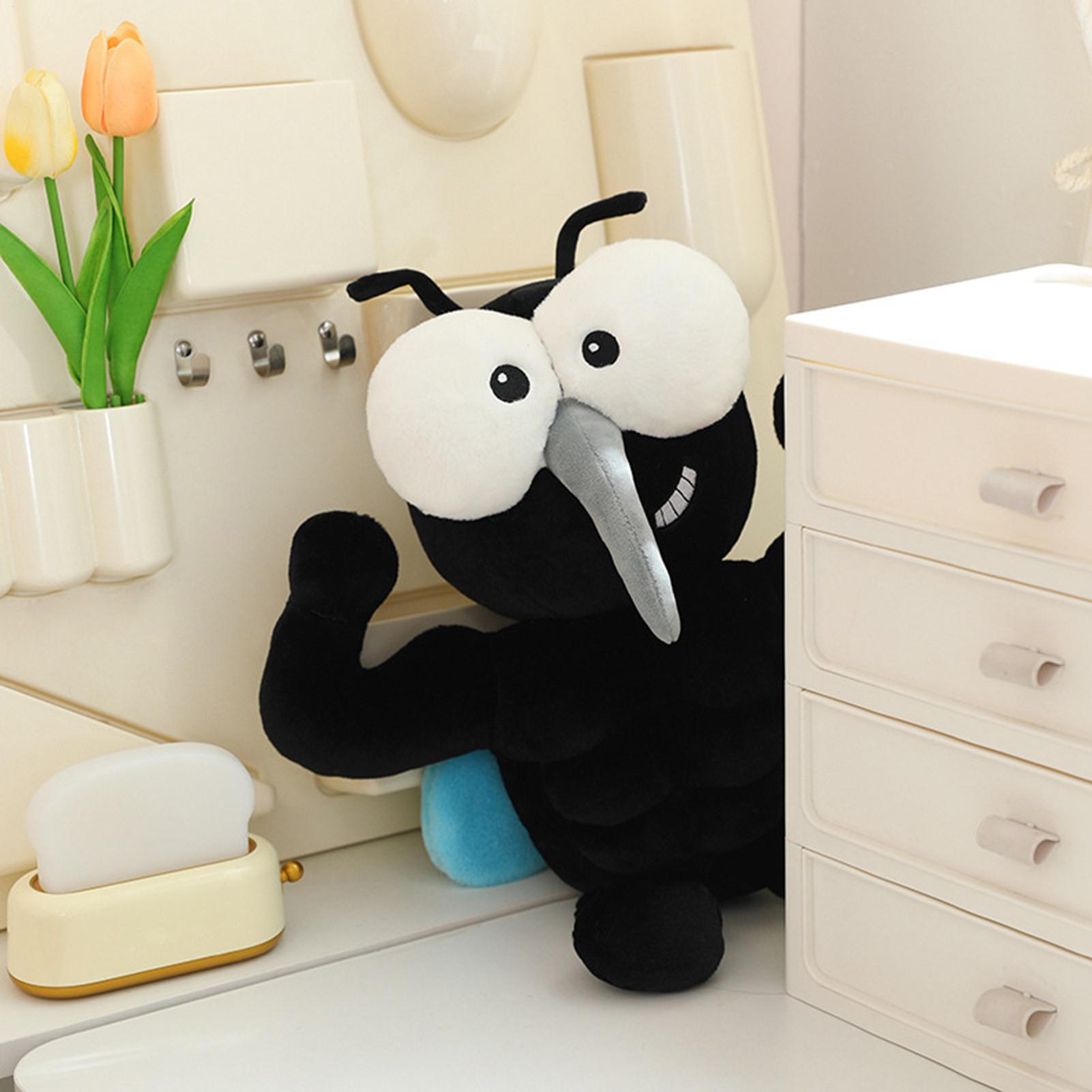 Kids Quirky Toys - Peluche Moustique Musclé de 7,87 Pouces,