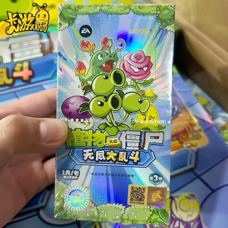 Kids Zombie Toys - Véritables plantes KAYOU contre. Carte Zombies,
