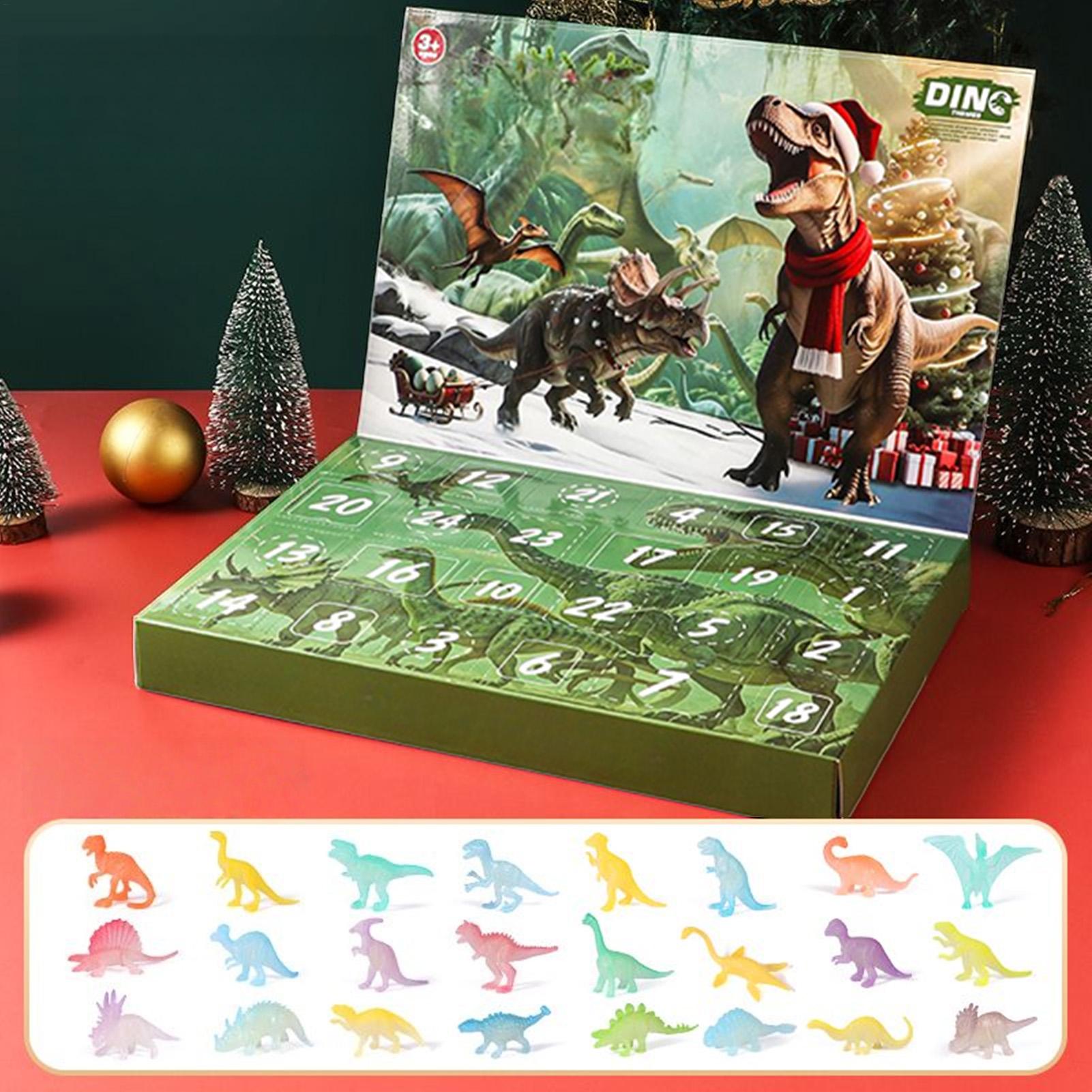 Kids Toys Xmas 2025 - Calendrier de l'avent dinosaure 2025, compte