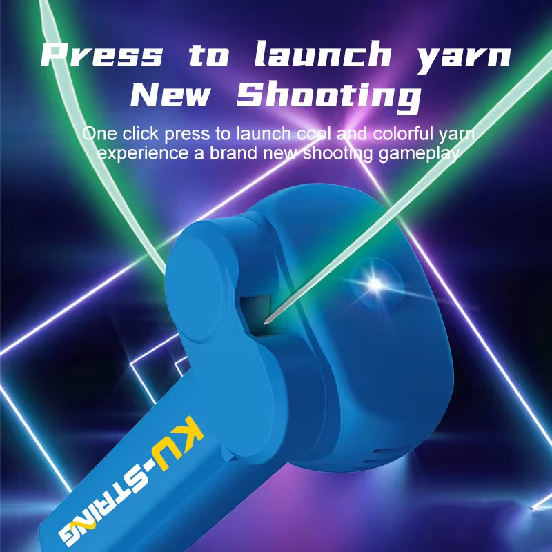 Kids Zip Toys - Lanceur de corde lumineux pour enfants,