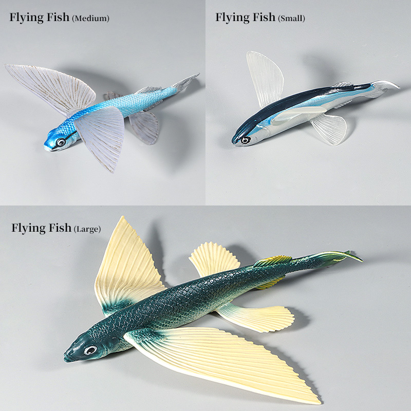 Kids Toys Packaging - Figurines d'action de poissons volants du