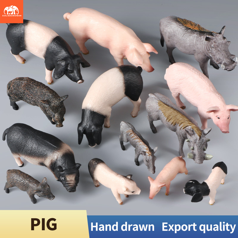 Kids Toys Packaging - Ensemble de figurines d'animaux de ferme