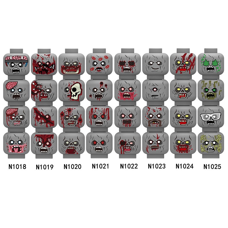 Figurines de tête de monstre,  - Kids Zombie Toys avis et prix