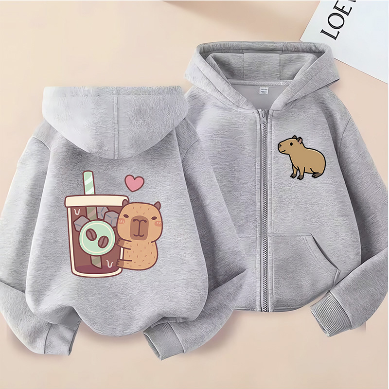 Sweat à capuche zippé Kawaii p - Kids Zip Toys avis et prix