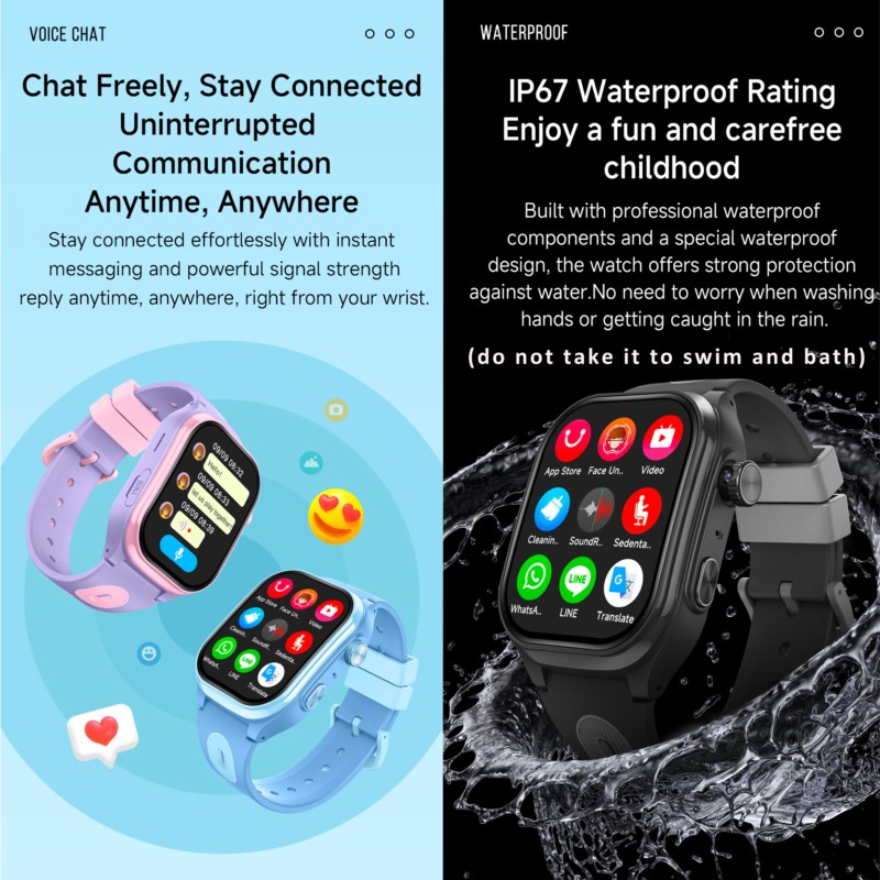 Montre connectée 4G pour enfan - Kids Toys Youtube avis et prix