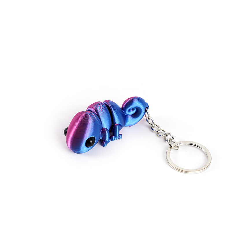 Porte-clés caméléon d'impressi - Kids Quirky Toys avis et prix