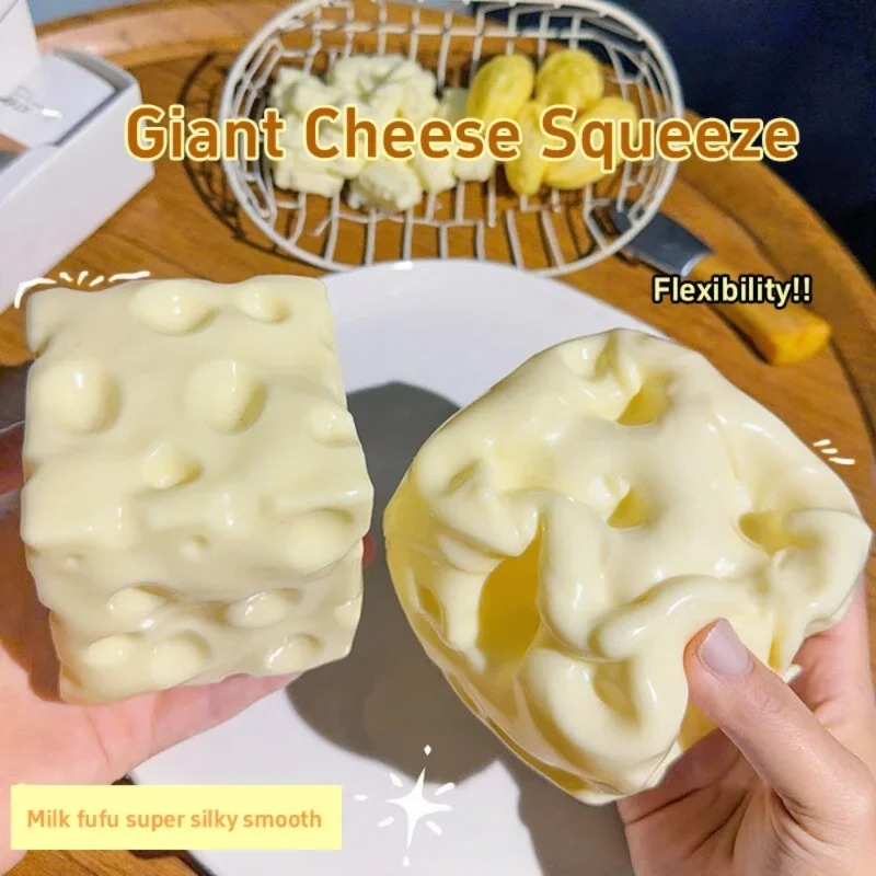 Taba Squishy Cheese Cube, Ball - Sensory Fidget Toys avis et prix