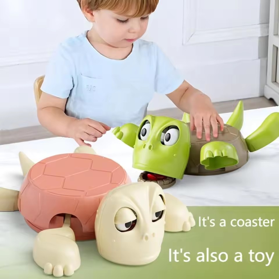 Dessous de verre tortue luxueu - Kids Quirky Toys avis et prix