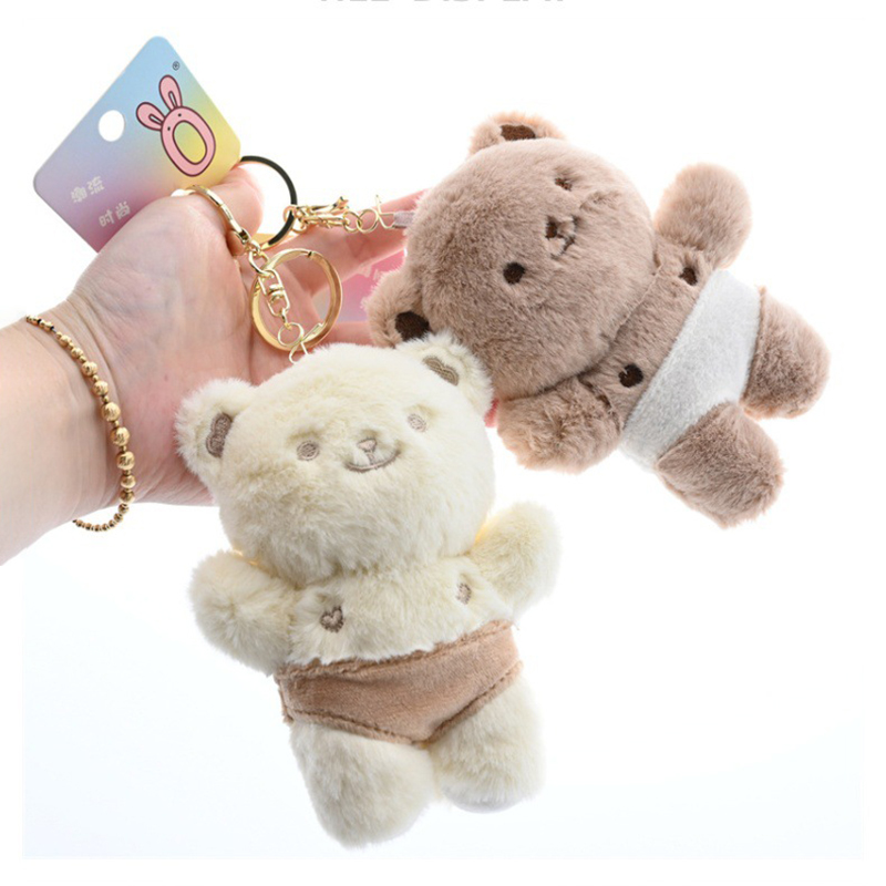 Porte-clés en peluche ours en  - Kids Quirky Toys avis et prix