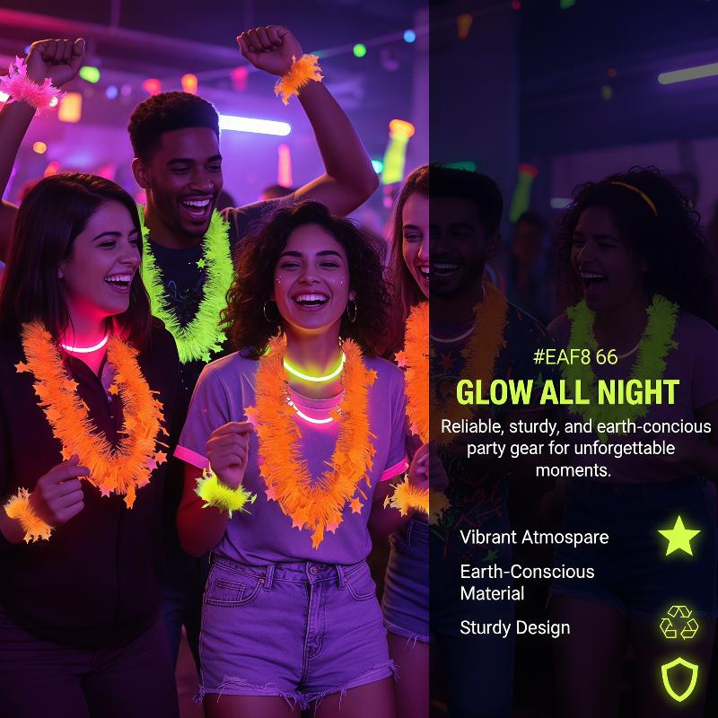 Ensemble de colliers lumineux  - Glow In Dark Stars avis et prix