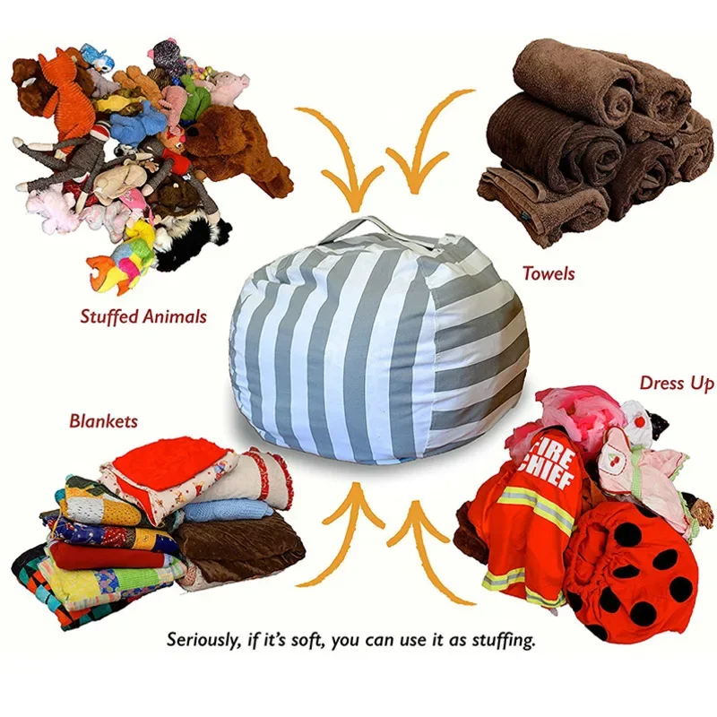 Nouveau Pouf de Rangement pour - Kids Zip Toys avis et prix