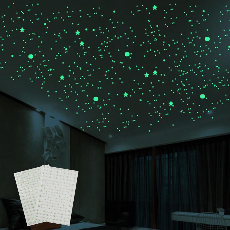 211 pièces 3D bulle étoiles lu - Glow In Dark Stars avis et prix