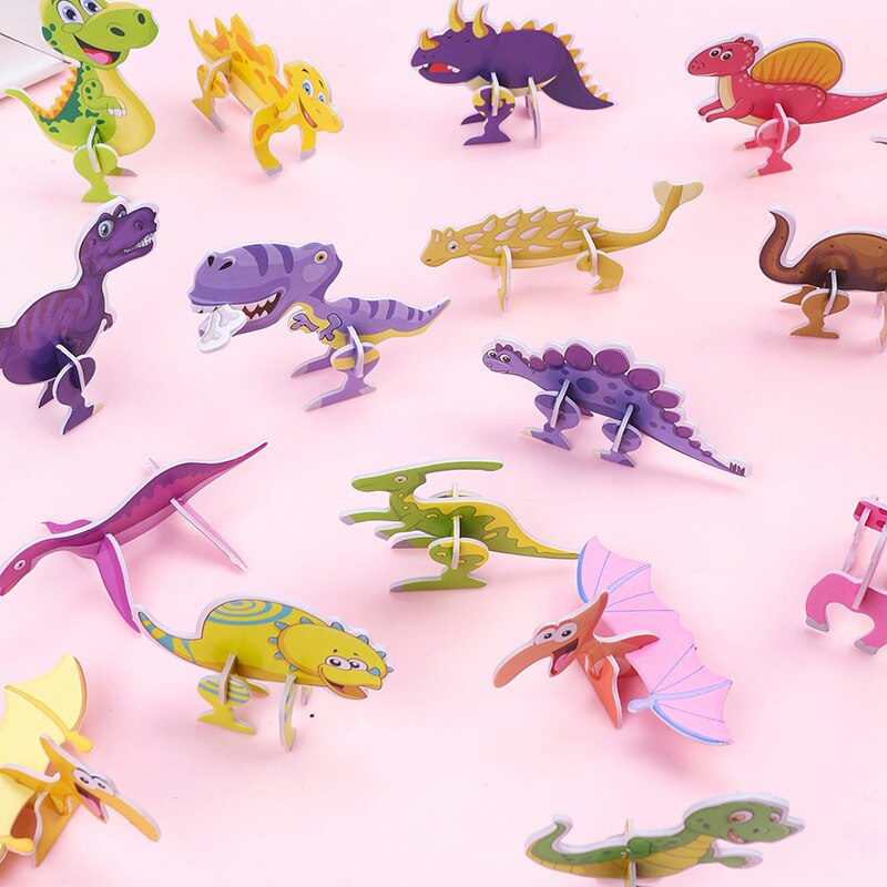 40 pièces de puzzles 3D en pap - Kids Toys Dinosaur avis et prix