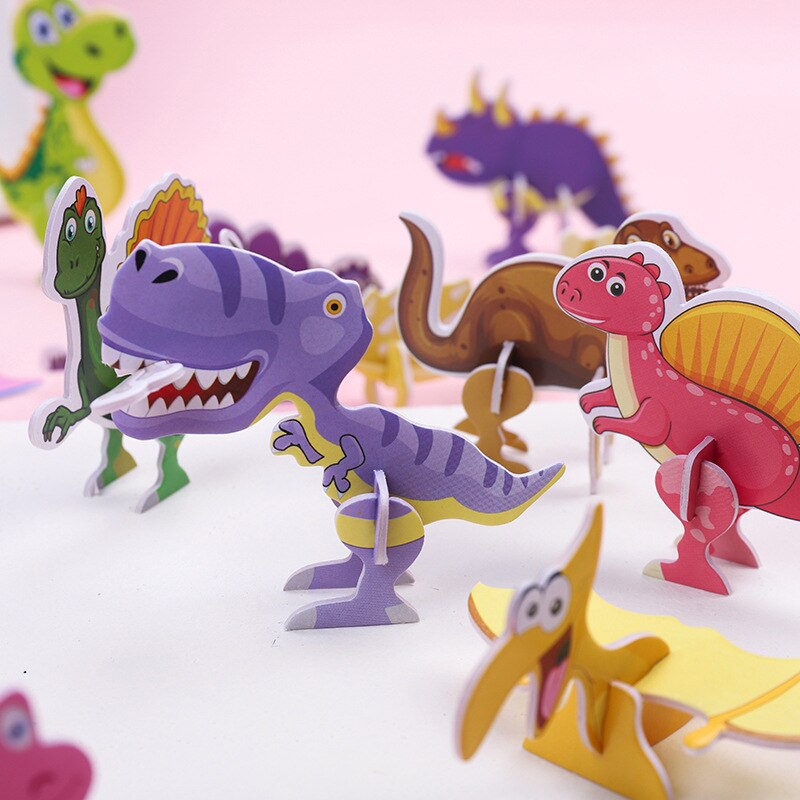 40 pièces de puzzles 3D en pap - Kids Toys Dinosaur avis et prix
