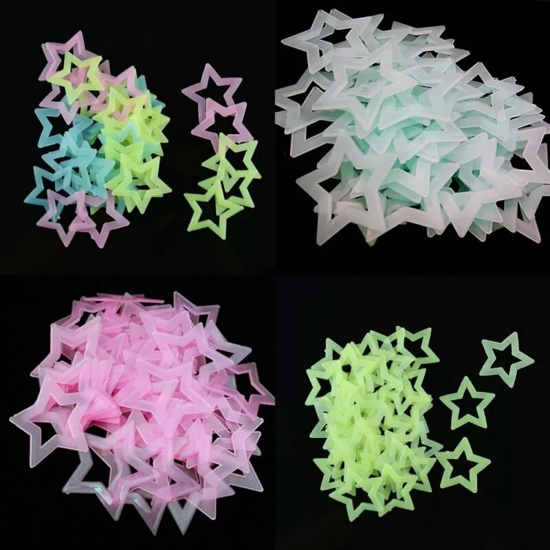 Stickers Muraux Étoile Creuse  - Glow In Dark Stars avis et prix