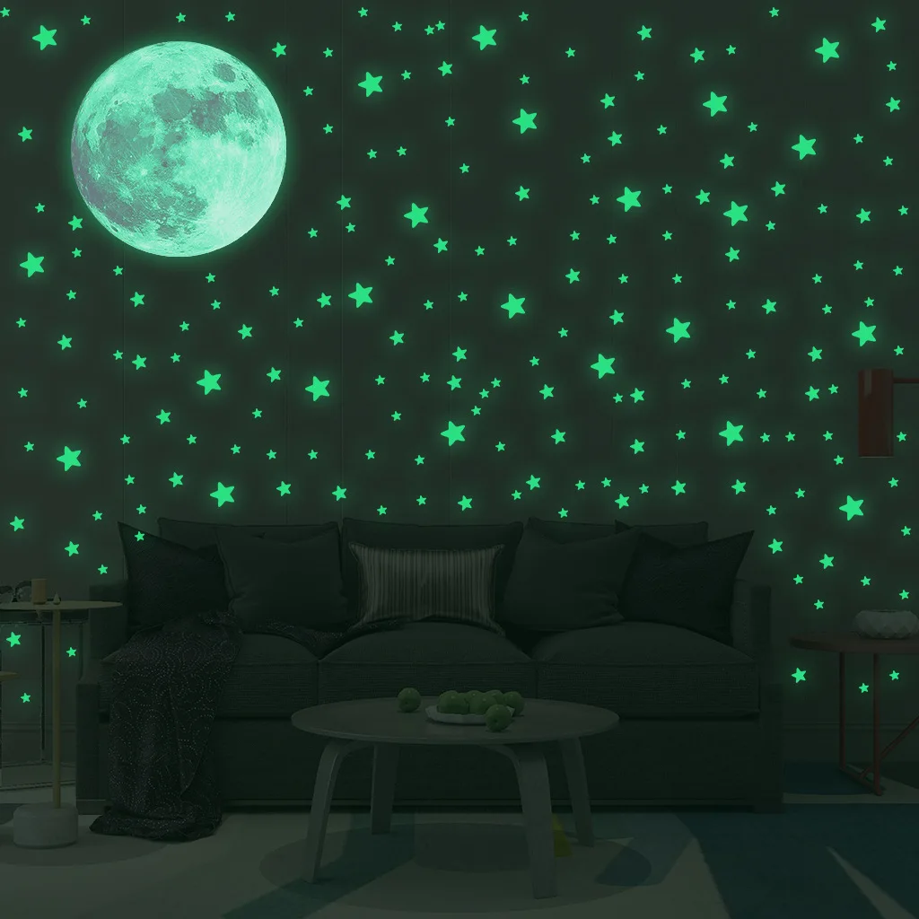 Autocollants muraux étoiles et - Glow In Dark Stars avis et prix