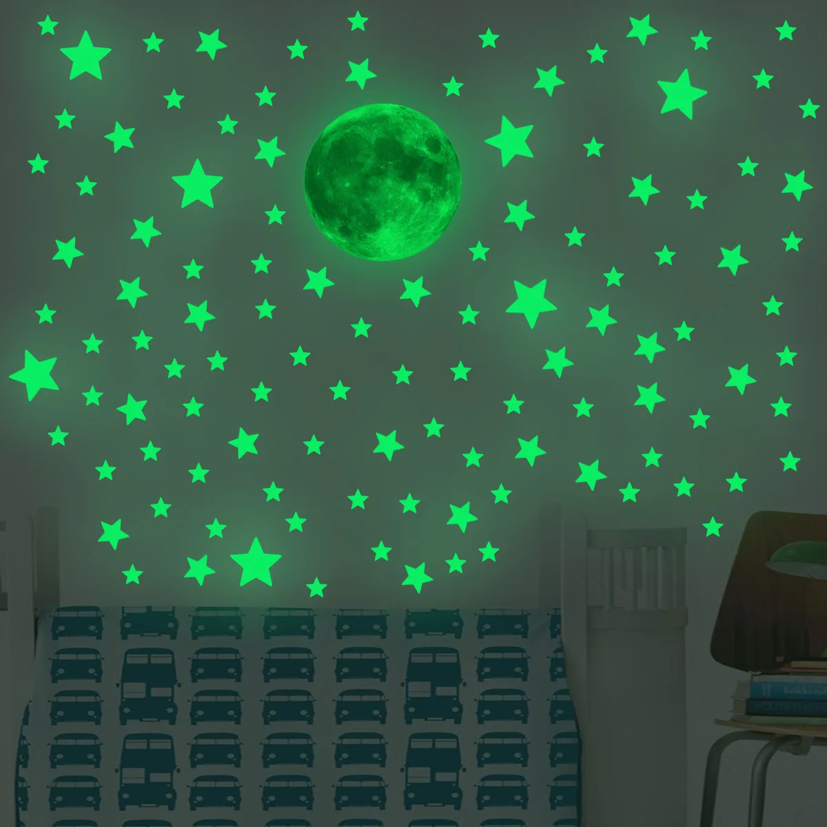 Autocollants muraux étoiles et - Glow In Dark Stars avis et prix