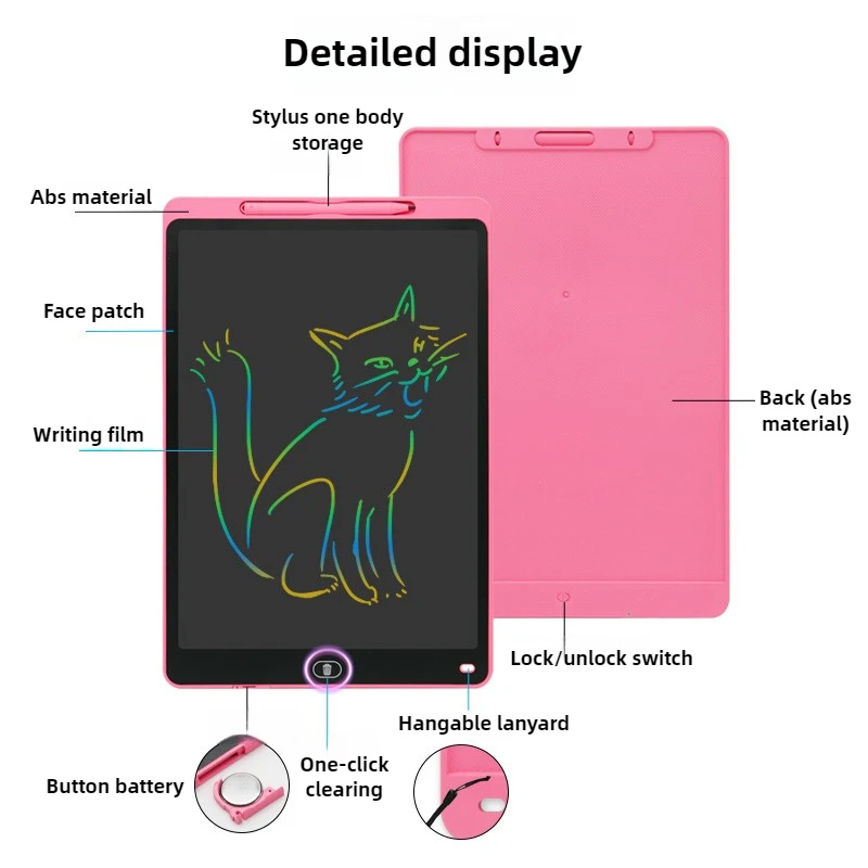 Planche à dessin LCD 16/20 pou - Learning Tablet Kids avis et prix